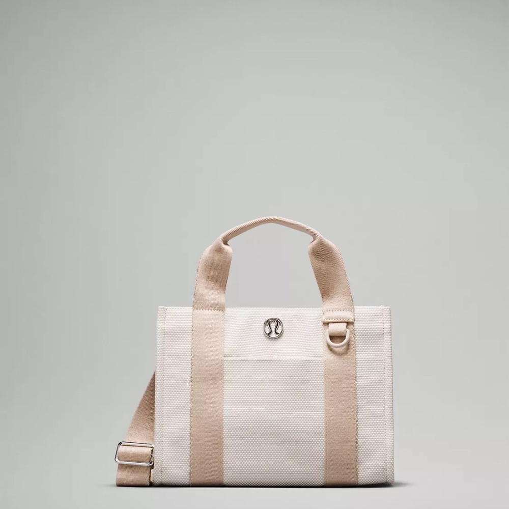 Lululemon Two-Tone Canvas Mini Tote Bag 4.5L